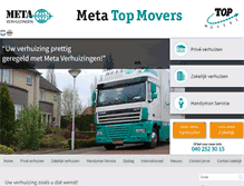 Tablet Screenshot of meta.nl