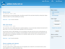 Tablet Screenshot of jabber.meta.net.nz