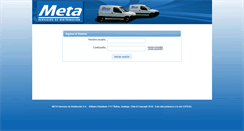 Desktop Screenshot of courier.meta.cl